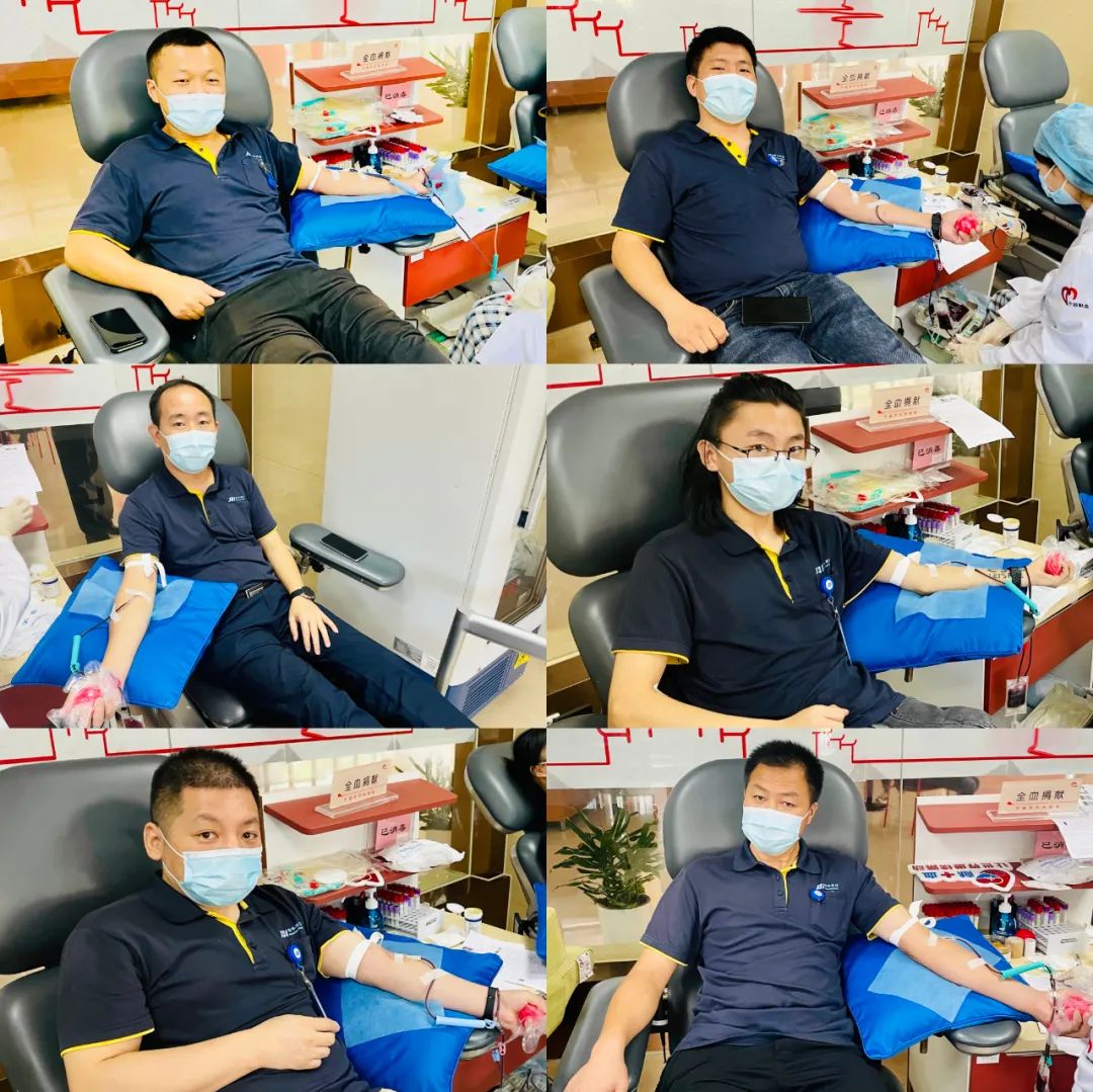 9.24 建黨百年 熱血獻禮 ｜ 精華股份黨支部、工會(huì )組織無(wú)償獻血活動(dòng)(圖3)