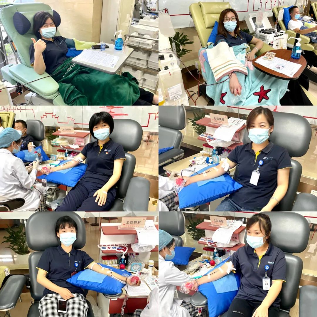 9.24 建黨百年 熱血獻禮 ｜ 精華股份黨支部、工會(huì )組織無(wú)償獻血活動(dòng)(圖4)