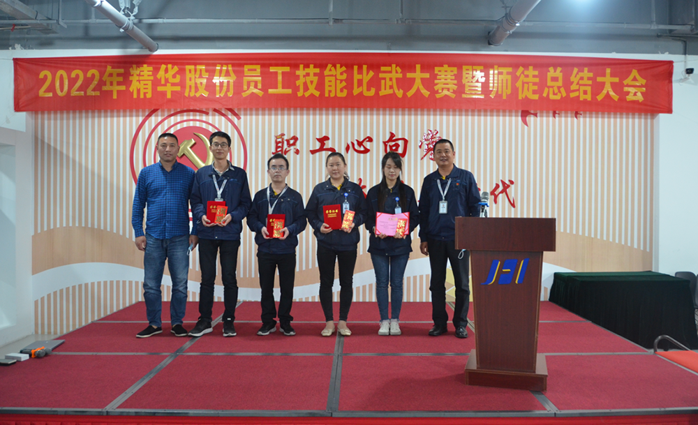 公司舉行技能比武大賽暨師帶徒總結大會(huì )(圖2)