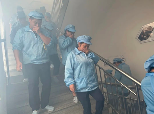 精華股份開(kāi)展2023年度消防逃生、應急救援演練活動(dòng)(圖7)