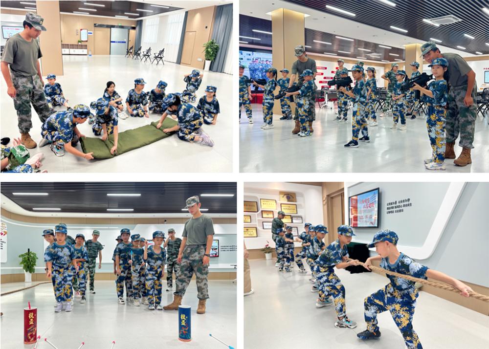 公司暑期候鳥(niǎo)托管班開(kāi)展國防教育軍事體驗活動(dòng)(圖4)